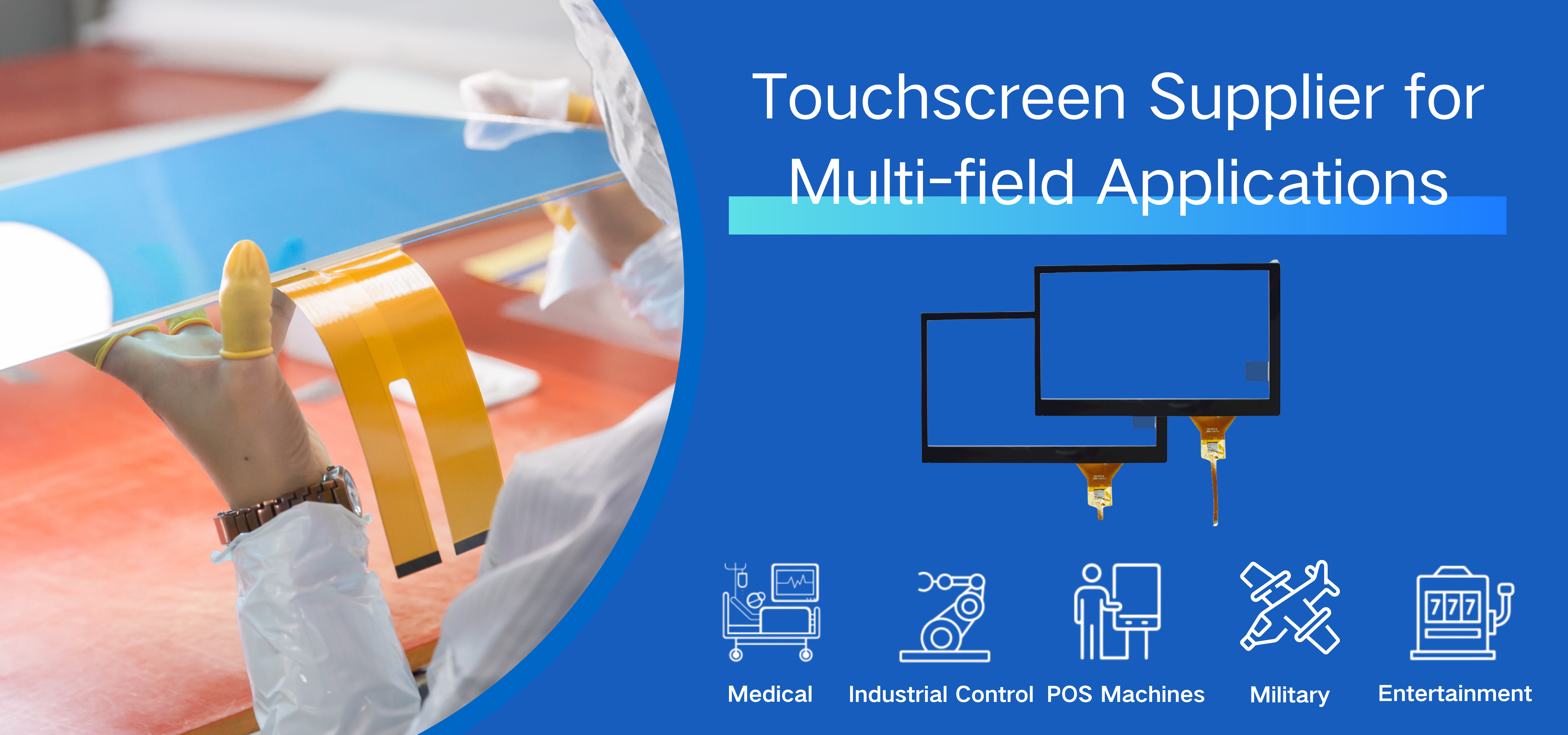 Qualità pannello di tocco capacitivo sporgente fabbrica