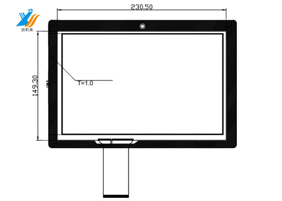 Pannello tocco capacitivo USB personalizzabile 10.1 pollici Sistema operativo Linux
