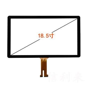 18.5 pollici Black Projective Capacitive Touch Panel