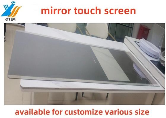 Vendita a caldo Dispositivo Multi Touch Display Touch Capacitive Display Smart Mirror a prova d'acqua Display Touch LED Display Mirror per il Fitness Club