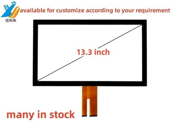 13.3 pollici Multi touch projected capacitive (PCAP) GG touch screen panel impermeabile a olio pen touch LCD Display LED Monitor AR AG AF Personalizzato per tablet pc educazione medica ATMS Trasporto