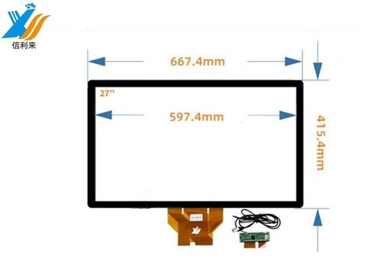 27 pollici schermo touch capacitivo con tipo di interfaccia USB per interfacce industriale uomo-macchina