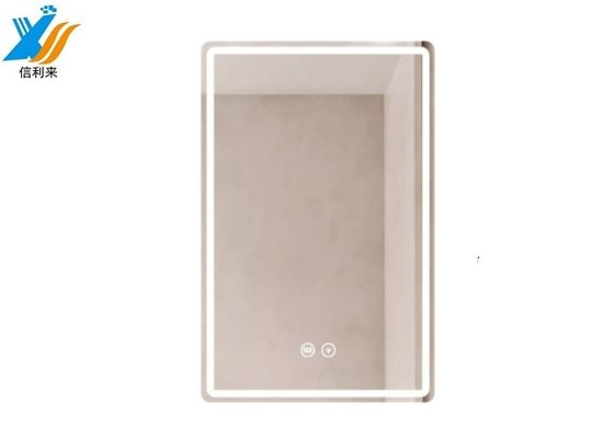 178/178 L'angolo di visione schermo touch LED Smart Mirror With Display IPS Screen LCD