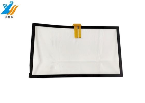 Qualità Alta trasparenza 90% schermo touch screen curvo per i requisiti in bianco e nero fabbrica