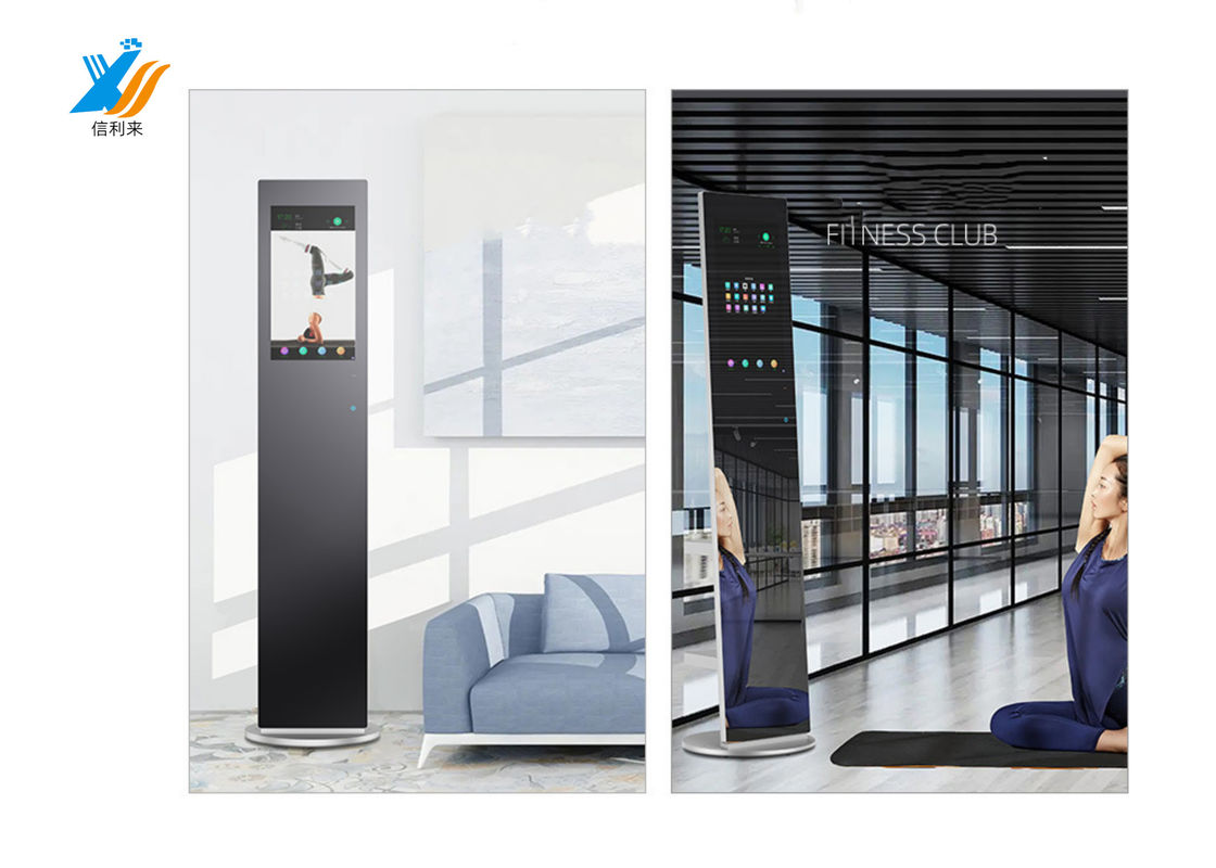 Vendita a caldo Dispositivo Multi Touch Display Touch Capacitive Display Smart Mirror a prova d'acqua Display Touch LED Display Mirror per il Fitness Club