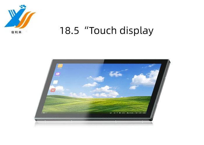 Display touch PCAP personalizzato da 18,5 pollici Monitor con pannello G+G Touch Industrial Smart home medical treadmill