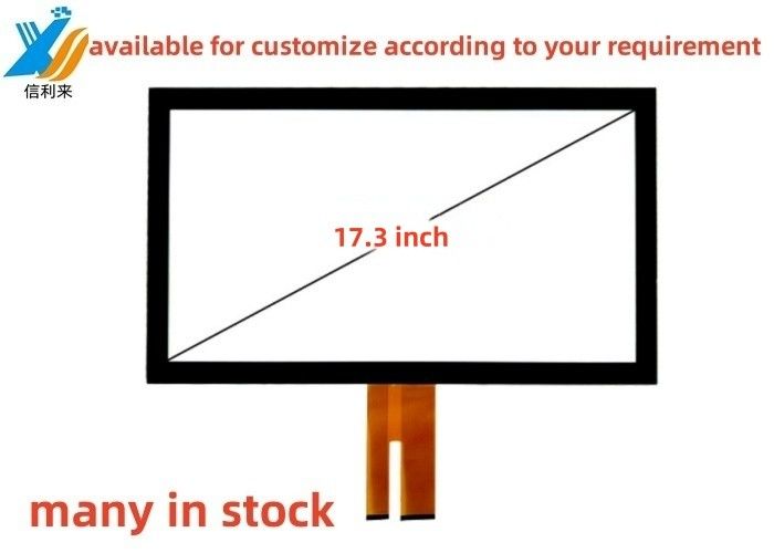 17.3" Multi touch proiettato capacitivo (PCAP) GG touch screen panel AR AG impermeabile a olio penna a contatto guanto a contatto Tft LCD Display LED Monitor personalizzato per tablet industriali pc Treadmill educazione