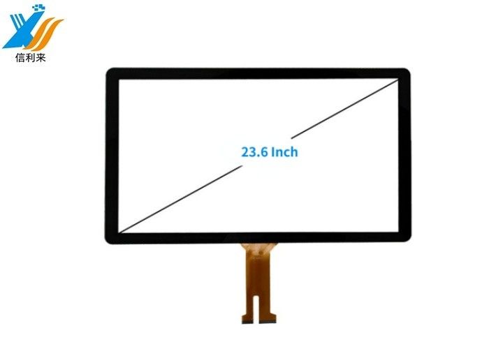 23.6 pollici pannello touchscreen capacitivo di grado industriale con dimensione diagonale dello schermo.