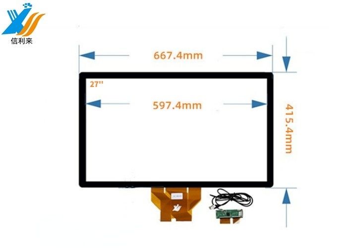 27 pollici schermo touch capacitivo con tipo di interfaccia USB per interfacce industriale uomo-macchina